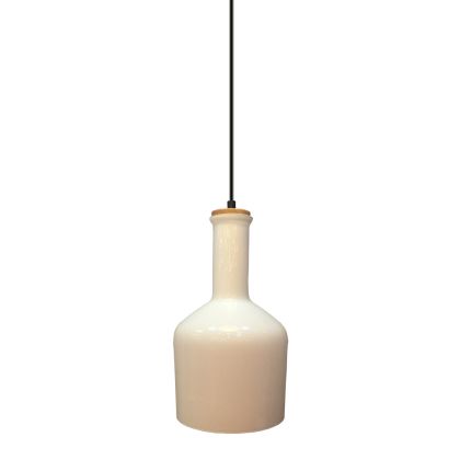 Glass Pendant Light White