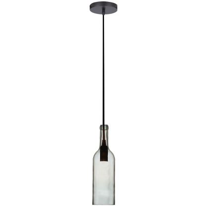 Bottle Pendant Light Transparent