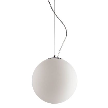 Pendant Light Chrome With Chrome Canopy