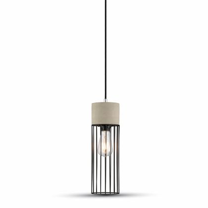 Pendant Light Concrete+Mesh Ф120мм