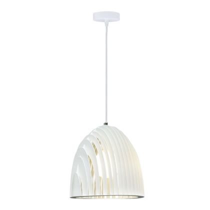 Pendant Light Cone Prism White D250*270mm