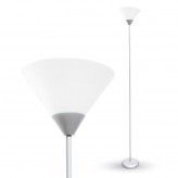 Floor Lamp E27 60W Silver Body