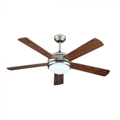 15W LED Ceiling Fan With Rf Kontrol 5 Blades 60W AC Motor