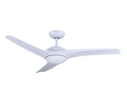 15W 3in1 LED Ceiling Fan With RF Control 3 Blades White 60W DC Motor