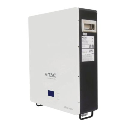 V-TAC 5.12kWh Lithium-Iron-Phosphate (LiFePO4) Storage Battery Integrated BMS for Photovoltaic Inverters (51.2V 100Ah)