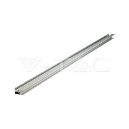 V-TAC Aluminum Profiles for Fixing Photovoltaic Solar Panels Length 1.2m (4 Pieces)