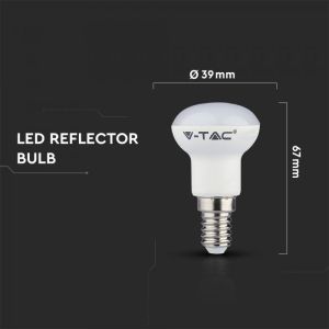 LED Bulb - SAMSUNG CHIP 3W E14 R39 Plastic 3000K