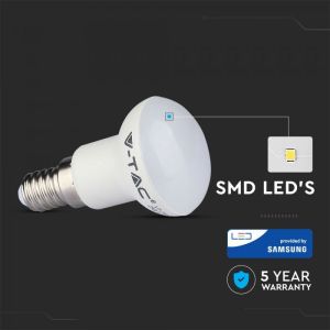 LED Bulb - SAMSUNG CHIP 3W E14 R39 Plastic 3000K