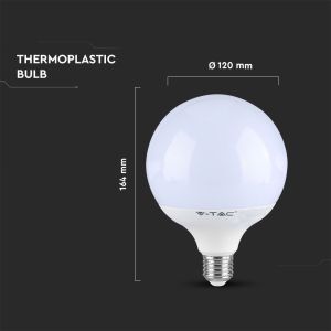 LED Bulb - SAMSUNG CHIP 18W E27 G120 Plastic 2000LM 3000K