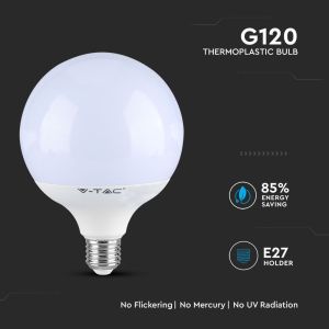 LED Bulb - SAMSUNG CHIP 18W E27 G120 Plastic 2000LM 3000K