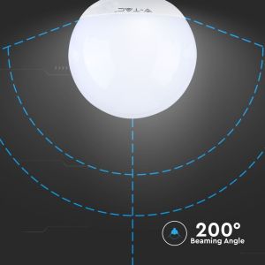 LED Bulb - SAMSUNG CHIP 18W E27 G120 Plastic 2000LM 3000K