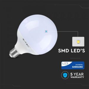 LED Bulb - SAMSUNG CHIP 18W E27 G120 Plastic 2000LM 6400K