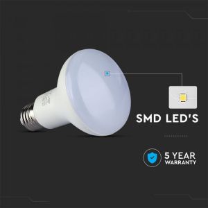 LED Bulb - SAMSUNG CHIP 10W E27 R80 Plastic 4000K