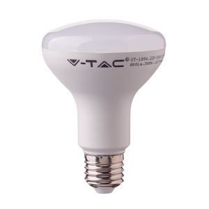 LED Bulb - SAMSUNG CHIP 10W E27 R80 Plastic 6400K