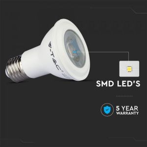 LED Bulb - SAMSUNG CHIP 7W E27 PAR20 Plastic 4000K