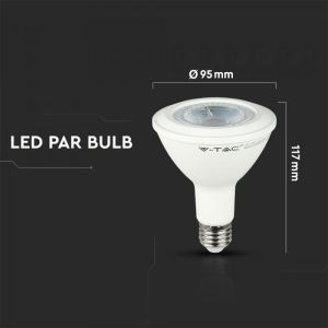 LED Bulb - SAMSUNG CHIP 11W E27 PAR30 Plastic 4000K