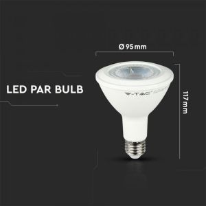 LED Bulb - SAMSUNG CHIP 11W E27 PAR30 Plastic 6400K