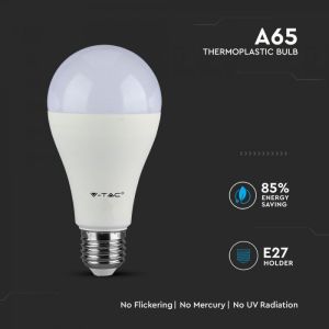 LED Bulb - SAMSUNG CHIP 15W E27 A65 Plastic 3000K