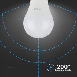 LED Bulb - SAMSUNG CHIP 9W E27 A60 Plastic 3000K