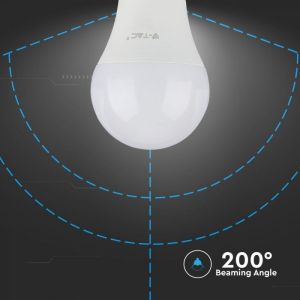 LED Bulb - SAMSUNG CHIP 9W E27 A60 Plastic 4000K