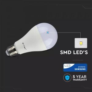 LED Bulb - SAMSUNG CHIP 9W E27 Emergency 4000K 3 Hours Battery