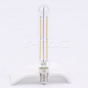 LED Bulb - 4W E14 T20 Filament Clear Glass 2700K