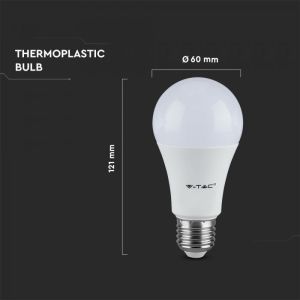 LED Bulb - 9.5W E27 A60 Plastic 6400K 160LM/W EVOLUTION