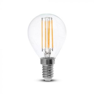 LED Bulb - 4W Filament E14 P45 Clear Cover 2700K