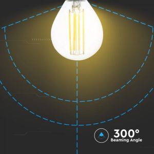 LED Bulb - 4W Filament E14 P45 Clear Cover 2700K