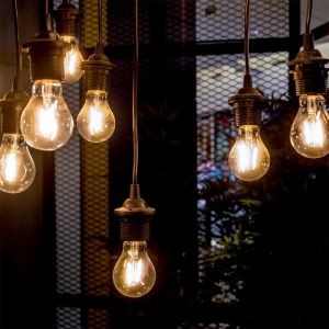 LED Bulb - 8W E27 Filament Amber Cover 2300K