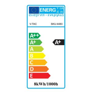 LED Bulb - 8W Filament E27 A67 Frost Cover 2700K