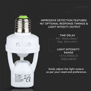 Sensor With E27 Holder