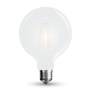 LED Bulb - 7W Filament E27 G95 Frost Cover 6400K