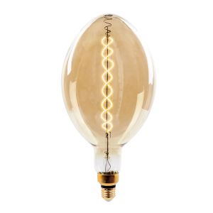 LED Bulb - 8W Double Filament E27 BF180 Amber Dimmable 2000K