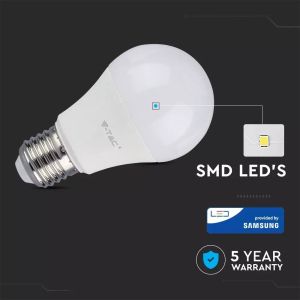 LED Bulb - SAMSUNG CHIP 12W E27 A60 Dimmable 3000K