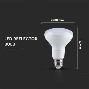 LED Bulb - SAMSUNG CHIP 11W E27 R80 Plastic 4000K