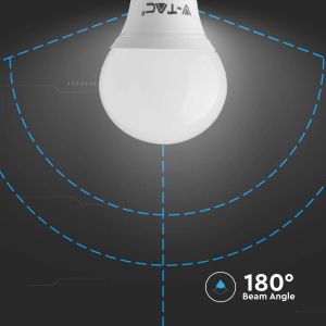 LED Bulb - SAMSUNG CHIP 5.5W E14 P45 Plastic 3000K