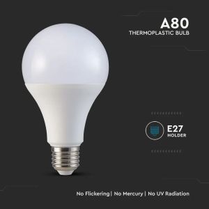 LED Bulb - SAMSUNG CHIP 20W E27 A80 Plastic 4000K