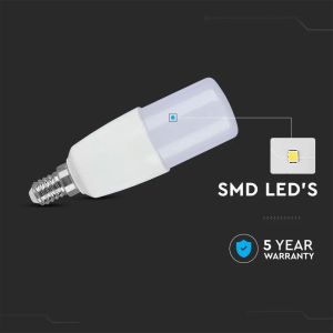 LED Bulb - SAMSUNG CHIP 7.5W E14 T37 Plastic 6400K