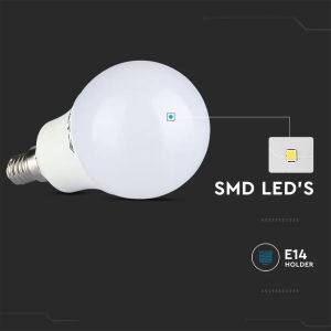 LED Bulb - 4.8W E14 P45 A80 Candle Dimming Brightness RF Control RGB + 3000K