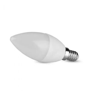 LED Bulb - 3.7W C37 E14 Candle 6500К