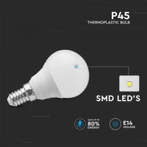 LED Bulb - 3.7W E14 P45 6500K