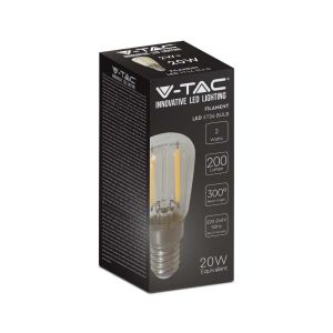 LED Bulb - 2W Filament E14 ST26 3000K