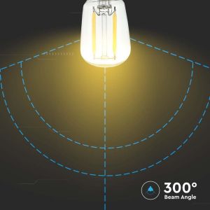 LED Bulb - 2W Filament E14 ST26 3000K