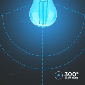 LED Bulb - 2W Filament E27 G45 Blue