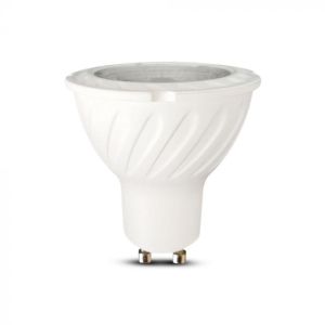 LED Spotlight SAMSUNG CHIP - GU10 7W Plastic SMD With Lens 4000K