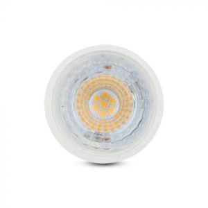 LED Spotlight SAMSUNG CHIP - GU10 6.5W Ripple Plastic 38°D 4000K