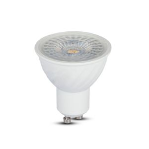 LED Spotlight SAMSUNG CHIP - GU10 6.5W Ripple Plastic 110°D 3000K