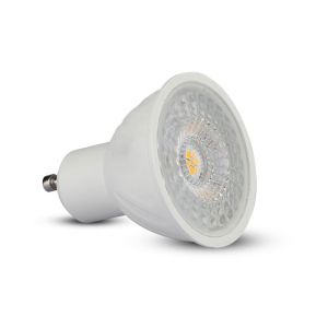 LED Spotlight SAMSUNG CHIP - GU10 6.5W Ripple Plastic 110°D 3000K