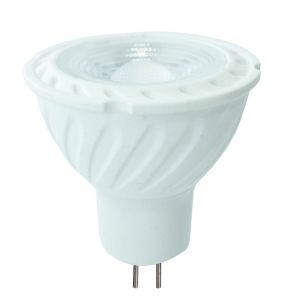 LED Spotlight SAMSUNG CHIP - GU10 6.5W MR16 Riple Plastic 110° 3000K